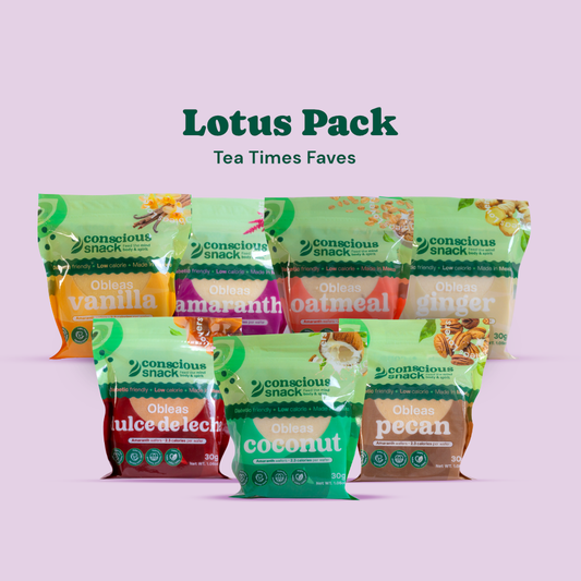 Lotus Pack / 16 Amaranth Wafers